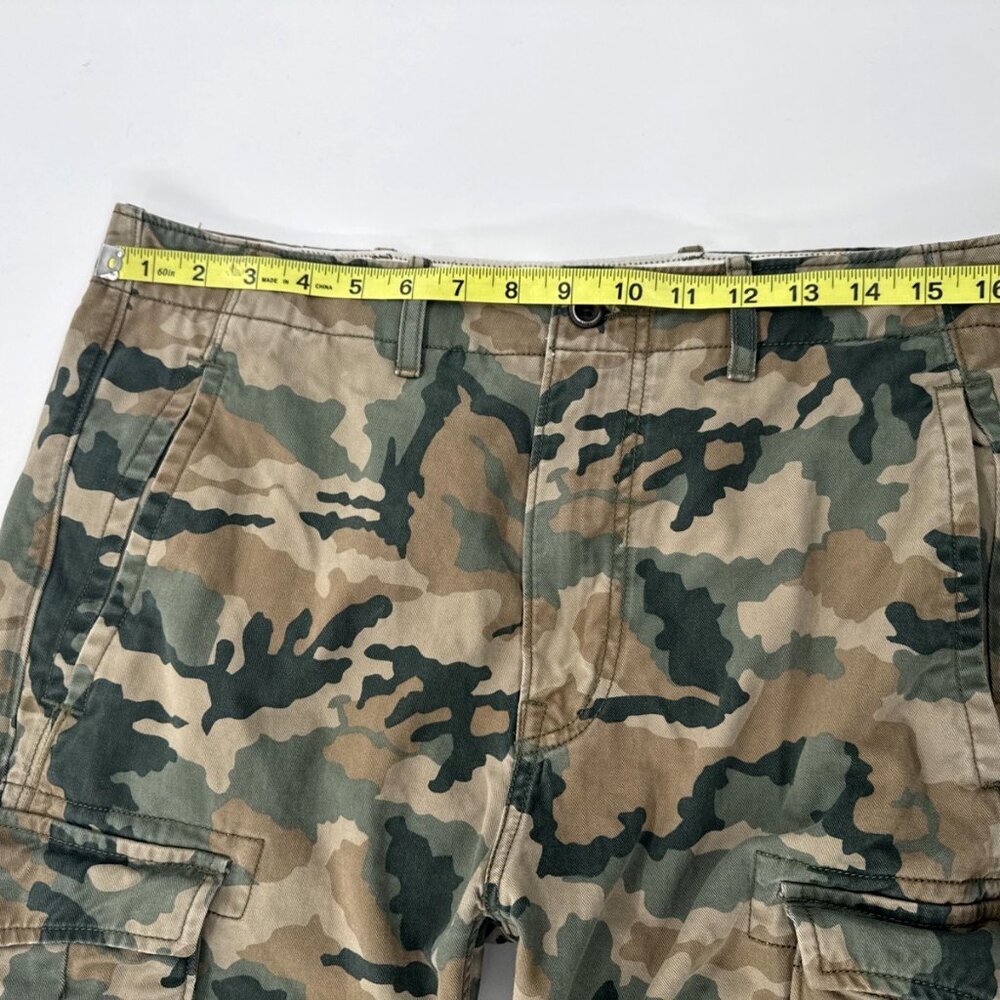 Levi's Camo Cargo Pants Green Military Tactical Army Hunting Mens 34x30 actual - Picture 13 of 14